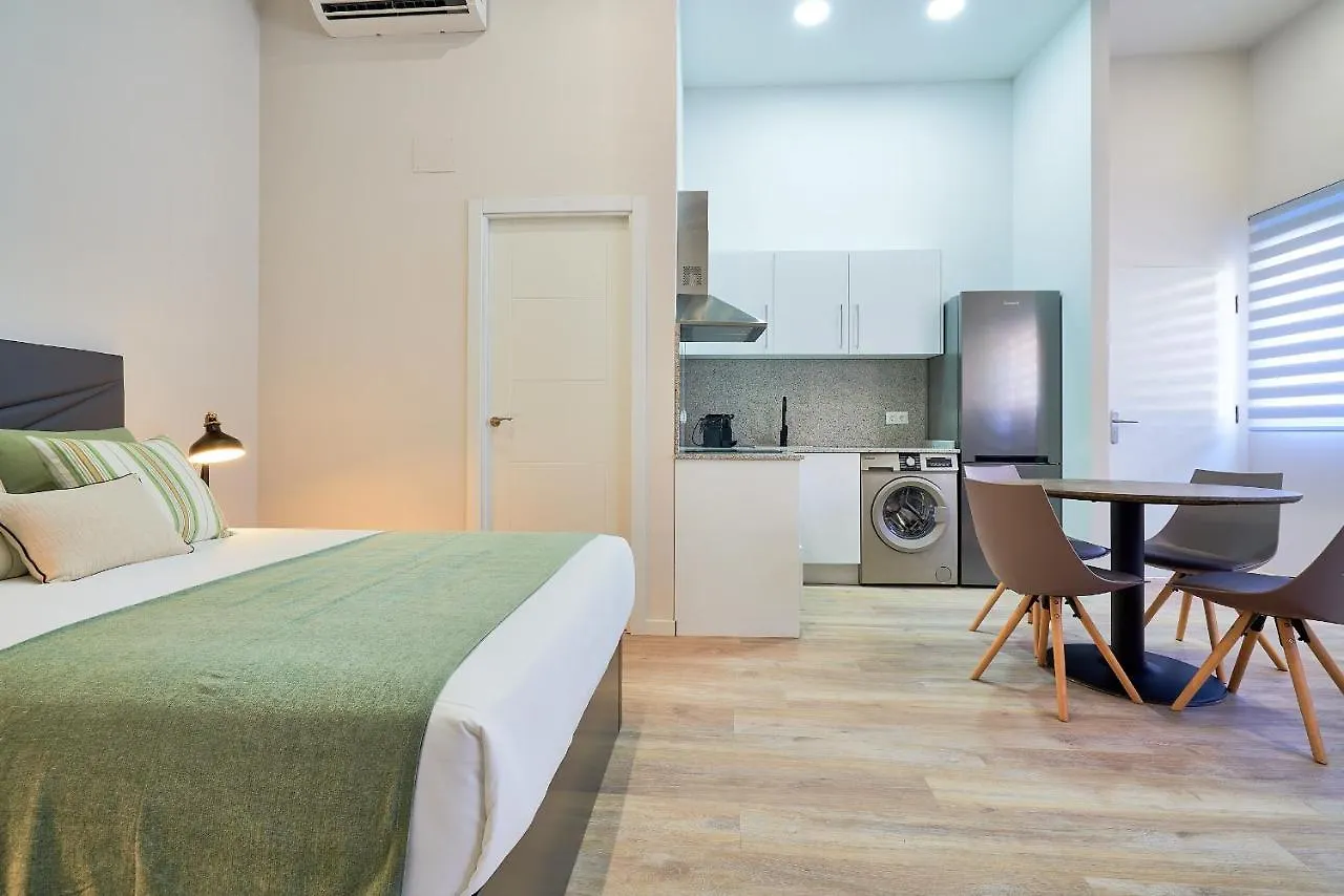 Del Parque Flats Estudio Capuchinos Málaga Spanien