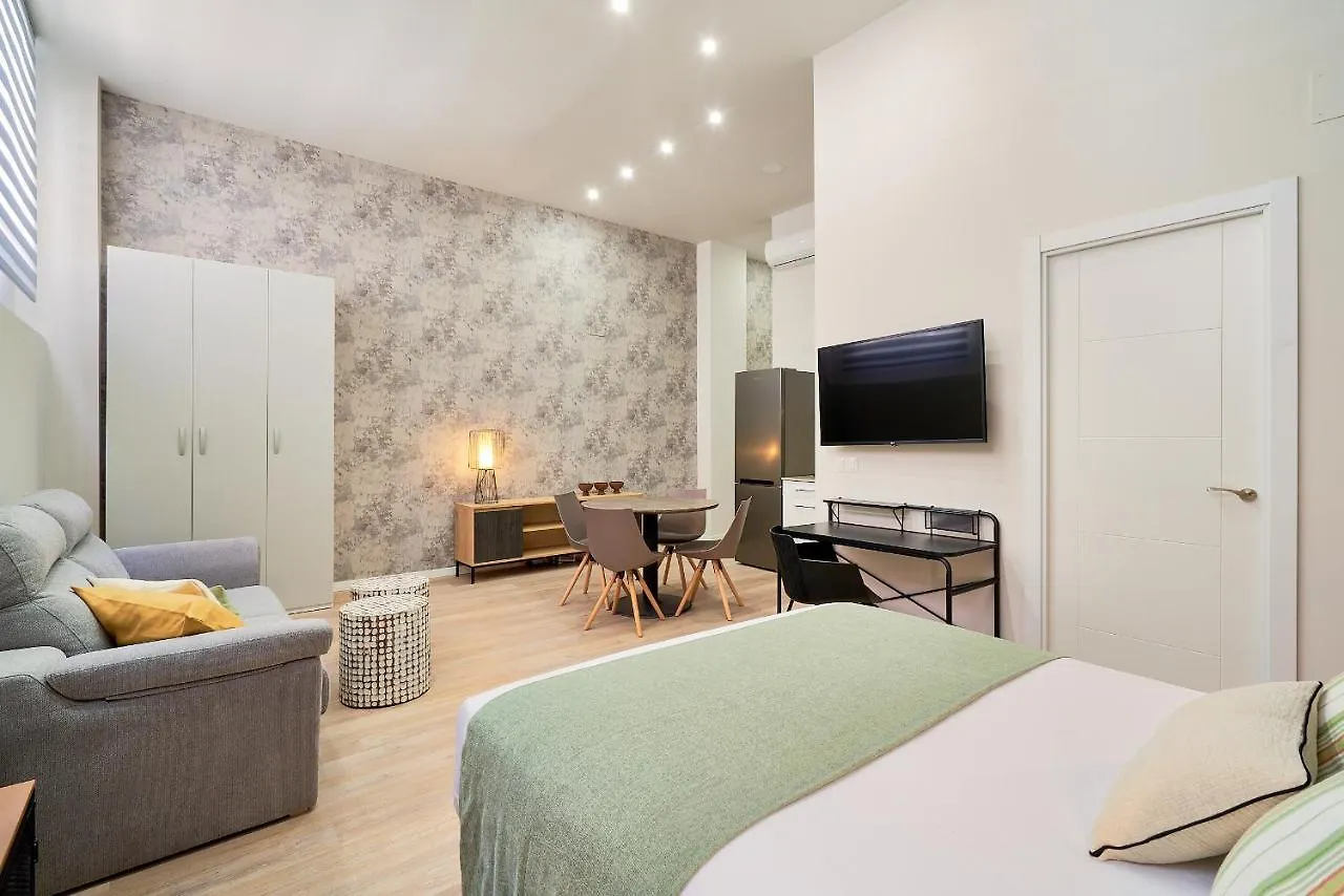 Apartment Del Parque Flats Estudio Capuchinos Malaga Spain